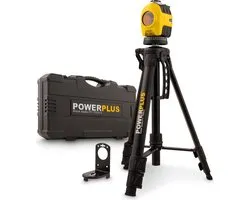 Powerplus zelfnivellerende laserwaterpas POWX720 - Max 10 m - zichtbare verticale, horizontale of 90° laserlijnen