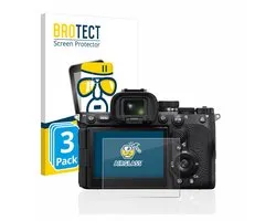 Screenprotector 3 Stuks voor Sony Alpha 7R V Beschermglas transparant
