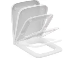 Ideal Standard - Blend Cube Zitting En Deksel - Wrap-Over Slow Closing - Easy Take-Off