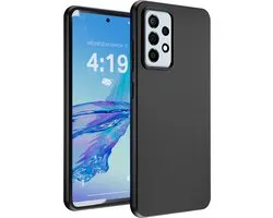 Étui adapté pour Samsung A53 housse noir - coque arrière - protection optimale - noir