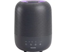 Humidificateur Auronic - 3L - Convient pour chambre à coucher, chambre de bébé, bureau, salon et plus - Humidificateur - Sans BPA - Anthracite