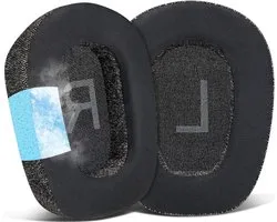 Coussinets de rechange pour casque sans fil Logitech Zone Vibe 100/125 G435 Lightspeed avec gel rafraîchissant – Mousse isolante confortable
