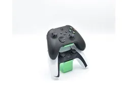Duo Controller Houder – Stijlvolle Stand voor 2 Xbox & PlayStation Controllers - Kleur Zwart