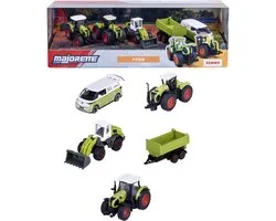 Majorette coffret cadeau 5 tracteurs Claas, 1:64