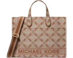 Michael Kors Large Gigi Tote Dames Handtas/Shopper - Natural/Luggage - One Size