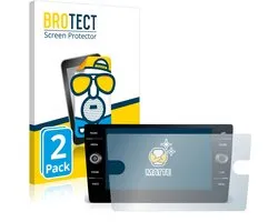 BROTECT - Screenprotector voor Volkswagen Arteon 2017-2019 Discover Media 8" 2017-2019 - Folie Beschermfolie matte 2 Stuks