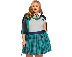 Leg Avenue Kostuum -XL/2XL- Sinister Spellcaster Multicolours