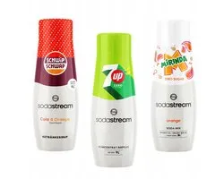 SodaStream Serie - Frisdrank Concentraten Set - Schwip Schwap - 7up Free - Mirinda Zero