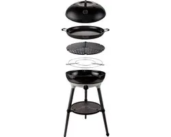 CADAC Dometic - Carri Chef 50 BBQ / Paella Pan - Portable Gasbarbecue - Ook als tafelmodel te gebruiken - Ideaal voor kamperen, balkon, terras - Met draagtas