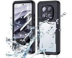 ShellBox - Waterproof IP68 Case - Xiaomi Redmi Note 14 Pro 5G / Poco X7 - Black