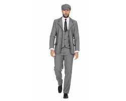 Colbert Peaky Blinders Roaring 20's Grijs - Maat 48