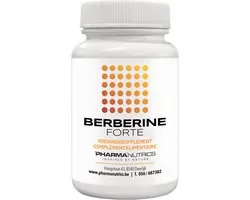 Berberine Forte PharmaNutrics – Berberine, Chroom & Kaneel (60 caps)