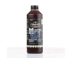 Grate Goods Memphis Sweet & Smokey Barbecue Sauce - 775 ML