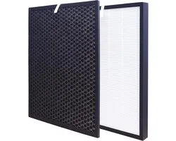 HEPA Filter Vervanging voor Winix ZERO/J Luchtzuiveraar, Actief Koolstoffilter, 405 x 305 mm