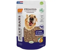 BF Petfood Meat Bars Lam - 12 x 100 gr - Voordeelverpakking