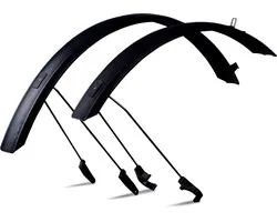 ACID Mudguard set MTB 60 27.5/29" - Fixation garde-boue - Robuste - Plastique - Zwart