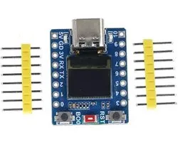 ESP32-C3 OLED Development Board met 0.42 Inch OLED Module WiFi Bluetooth – Type Blauw