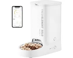 PETKIT® Element SOLO WHITE – Nourrisseur Distributeur de nourriture – 3L – Conservation au frais – avec App