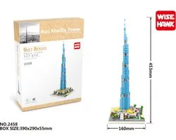 Mini Blocs - Wise Hawk - Tower Burj Khalifa - 1244 pcs