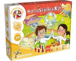 Science4you My First Science Kit - Experimenteerset - Wetenschap & Spel - Experimenteerdoos met veel Scheikunde Experimenten - Laboratorium Speelgoed - 4+ Jaar