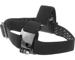 Bandeau élastique ST-23 avec sangle réglable pour GoPro NEW HERO / HERO6 / 5/5 Session / 4 Session / 4/3 + / 3/2/1, Xiaoyi et autres caméras d'action (noir)
