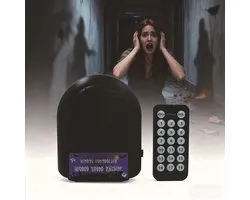Machine à sons d' Horreur d'Halloween avec télécommande – 30 sons effrayants – Jouet sonore électronique pour Fête, cosplay et farces