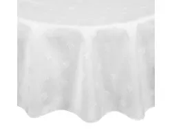 Mitre Luxury Luxor tafelkleed wit 173cm diameter