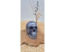 XXL Skull kaars - Kaars decoratie - Cadeau - Geschenk - Figuurkaars - Geschenk - Cadeau - Halloween kaars - Skull - Decoratie