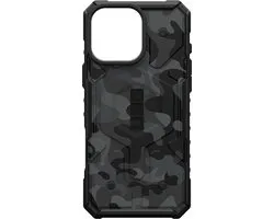 Urban Armor Gear Pathfinder SE Hoesje Geschikt voor Apple iPhone 16 Pro Max | Compatibel met MagSafe | Back Cover | Beschermhoes Midnight Camo