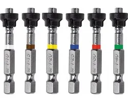 Eurotec Magnetische Torx TX25 Bit 50mm Blauw