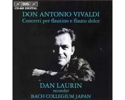 Dan Laurin, Bach Collegium Japan - Vivaldi: Concerto Per Flautino (CD)