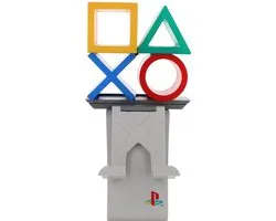 Cable Guys Ikon - Sony - Playstation Heritage Logo Support Lumineux Chargeur pour Téléphone et Manette