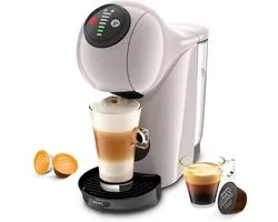 Krups NESCAFÉ Dolce Gusto Genio S KP243A - Koffiecupmachine - Basic Taupe - Automatische Stop - Eenvoudig Personaliseren - Met XL-functie - Voor Dolce Gusto Cups