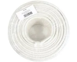 Telestar 5212051 Coaxkabel Buitendiameter: 7.2 mm Wit 50 m
