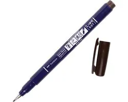 Tombow Fudenosuke Brush Pen Hard - Bruin