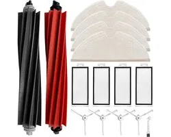 Kit d'accessoires Convient pour Roborock Q8 Max/Q8 Max+/Q5 Pro aspirateur robot - Pièces de rechange Convient pour Roborock Q8 Max/Q8 Max+/Q5 Pro aspirateur robot - Pièces de rechange : 2 brosses rotatives, 4 filtres, 45 évaluations