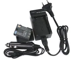 DSTE® Replacement Battery and DC18E Travel Charger Compatible with Canon NB-2L NB-2LH Optura 30 40 50 60 400 500 - ShopVlot