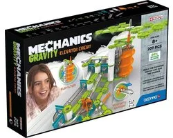GEOMAG MECHANICS, GRAVITY 207 pcs, magnetische constructie, educatieve spelletjes, Speelgoed voor kinderen van 8 jaar, GMV03