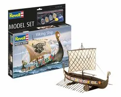 Revell Modelbouwpakket Schepen - 65403 Viking Ship - Model Set Plastic - 1:50 - Modelbouw