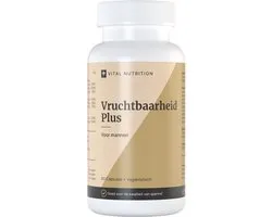 Vruchtbaarheid Plus Man - Mucuna Pruriens: 1100 mg - Vruchtbaarheid supplement voor mannen - 60 capsules - Vital Nutrition