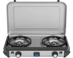 Campingaz Camping Kitchen 2 Maxi CV camping kooktoestel – 2-pits camping gas kooktoestel