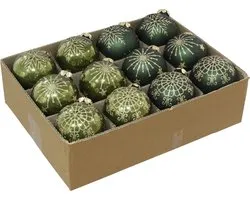 Boule de Noël en verre - très luxueuse et décorative - 24 pièces
