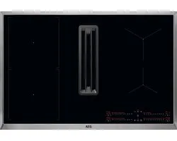 AEG | COLI84COXB | table de cuisson à induction avec hotte intégrée | Hob²Hood