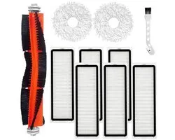 Convient pour aspirateur Brosse latérale Beush Filtre principal Chiffon de nettoyage Convient pour Dreame Bot W10/W10Pro