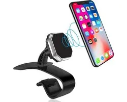 MK24 Magnetische Telefoon Auto Houder voor Dashboard – Met super sterk magneet & 360 graden verstelbaar – Geschikt o.a. voor uw iPhone 7 8 X XR XS MAX , Samsung Galaxy A7 A9 2018 S8 S9 Plus, Nokia 5 6 8, Huawei P20 Mate 20 Pro, LG, Sony etc.