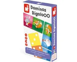 Janod - Spel - Domino Rigolooo