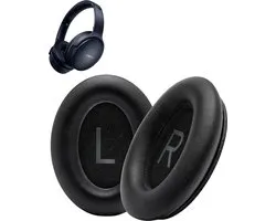 Coussinets d'oreille Mix Médias adaptés à Bose QC 45 / QC SE - Coussinets d'oreille pour casque adaptés à Bose Quietcomfort 45 noir