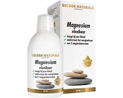 Golden Naturals Magnesium vloeibaar (400 milliliter)