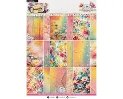 Design Paper pad Background paper - Dragonfly dreams nr. 405