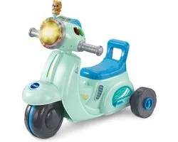 VTech 2 in 1 Loopscooter - Educatief Speelgoed - Ombouwen tot Driewieler - Speelgoed vanaf 1 Jaar - Blauw